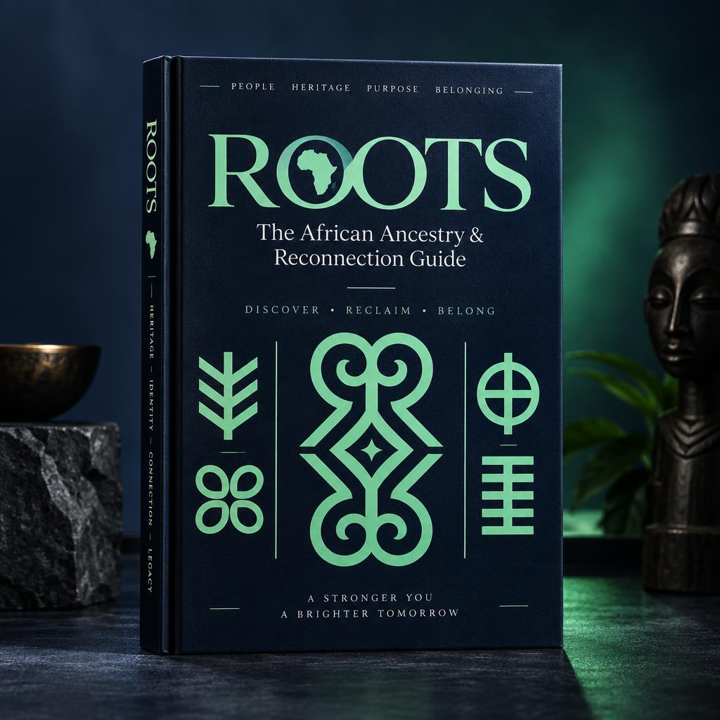 ROOTS — The African Ancestry & Reconnection Guide, book cover